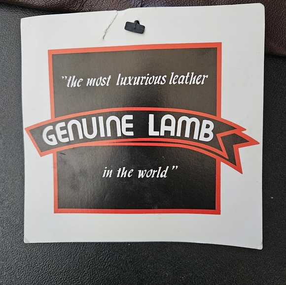 NWT - Lamb Leather Tibor Brown Buttery Soft Blazer Jacket - Size 1X - Picture 5 of 11